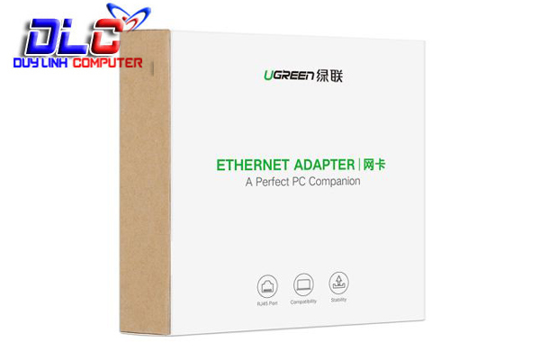 Cáp USB Type C to Lan Gigabit 10/100/1000 chính hãng Ugreen 50307