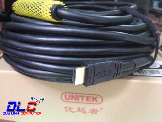 Dây cáp HDMI dài 40m chính hãng Unitek YC 173 có chip khuếch đại tín hiệu