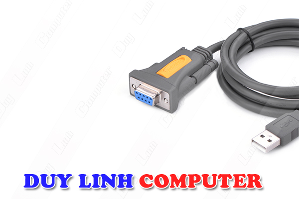 Cáp USB to Com DB9 RS232 1.5M chính hãng Ugreen 20201