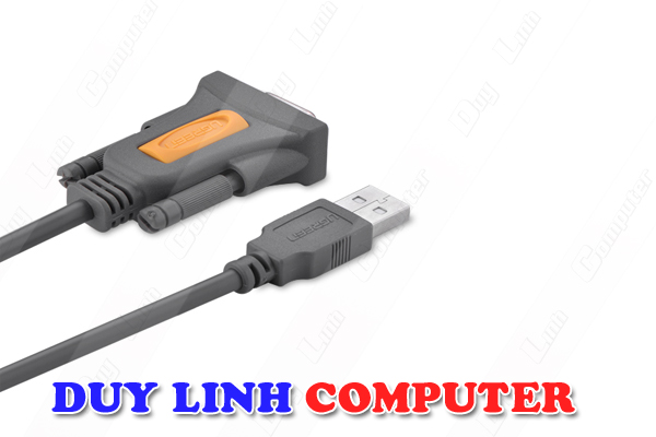 Cáp USB to Com DB9 RS232 1.5M chính hãng Ugreen 20201
