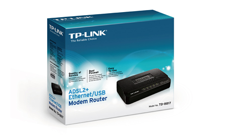 Modem TP-LINK TD-8817