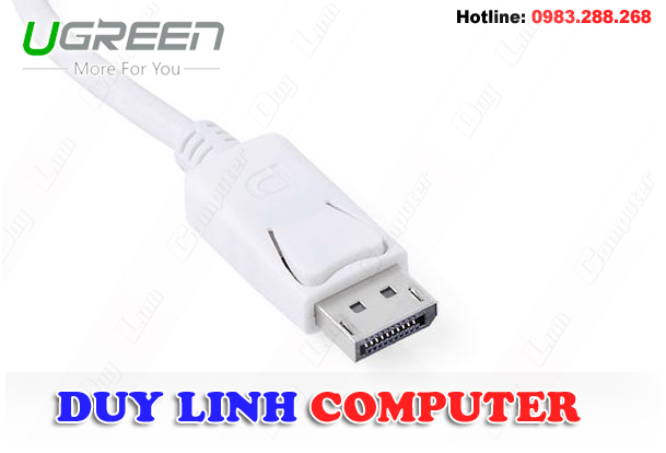 Cáp chuyển Displayport to HDMI cao cấp Ugreen UG-20411
