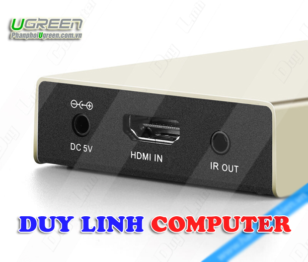 Bộ khuyếch đại HDMI 120M qua cáp mạng Lan RJ45  Ugreen 40280