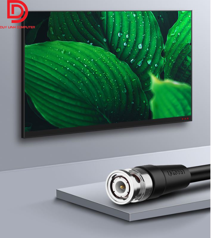 Cáp SDI chính hãng Ugreen 50925 dài 1,5m cao cấp dùng cho camera, máy quay