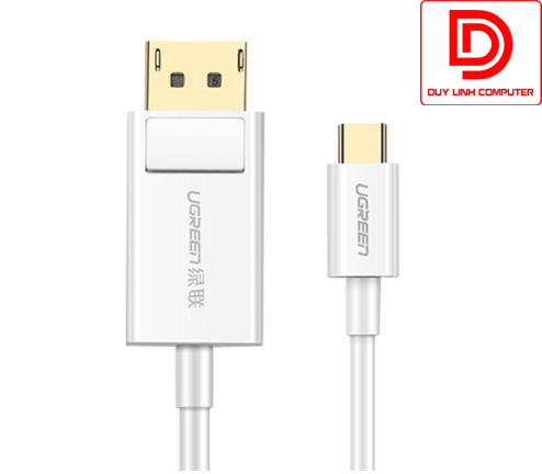 Cáp chuyển đổi USB Type C to Displayport Ugreen 40420 dài 1,5m hỗ trợ 4K