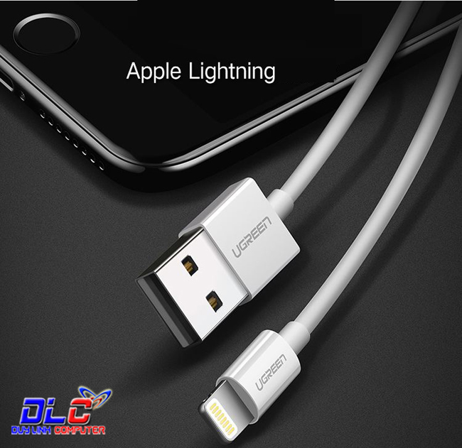 Dây USB lighting dài 1m có chip mFI cao cấp UGREEN 20728