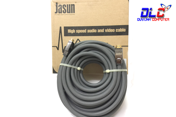 Cáp HDMI JASUN đầu nối mạ vàng - 20M - 4K/60hz - JS-029