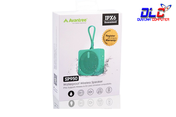 Loa Bluetooth Avantree SP950 chống nước IPX6, thẻ Micro SD
