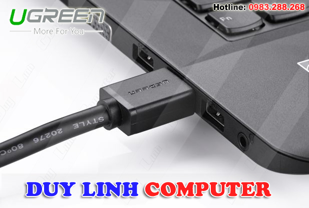 Cáp Displayport to HDMI dài 1,5m Ugreen UG-10239 cao cấp