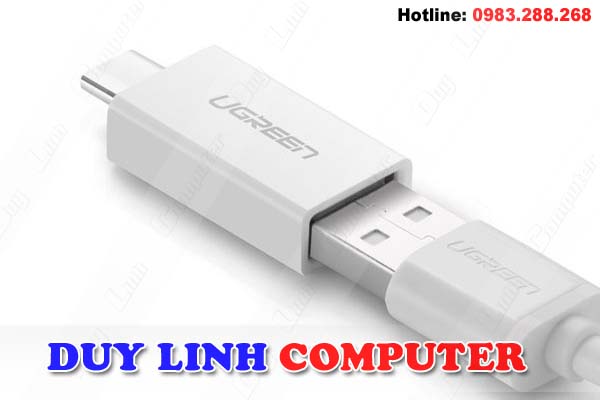 Đầu chuyển Type-C to USB 3.0 Ugreen chính hãng (Model: 30155)