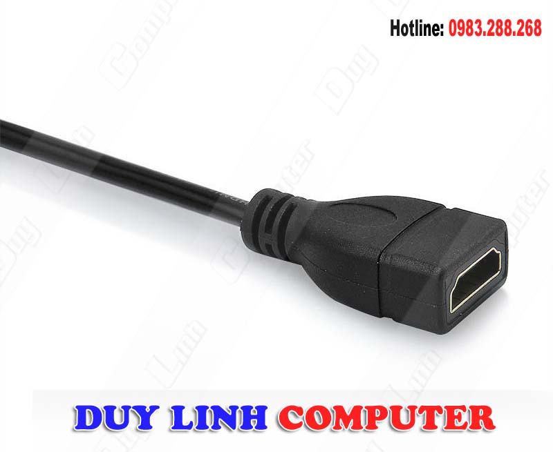Cáp nối HDMI sang Micro HDMI dài 25cm