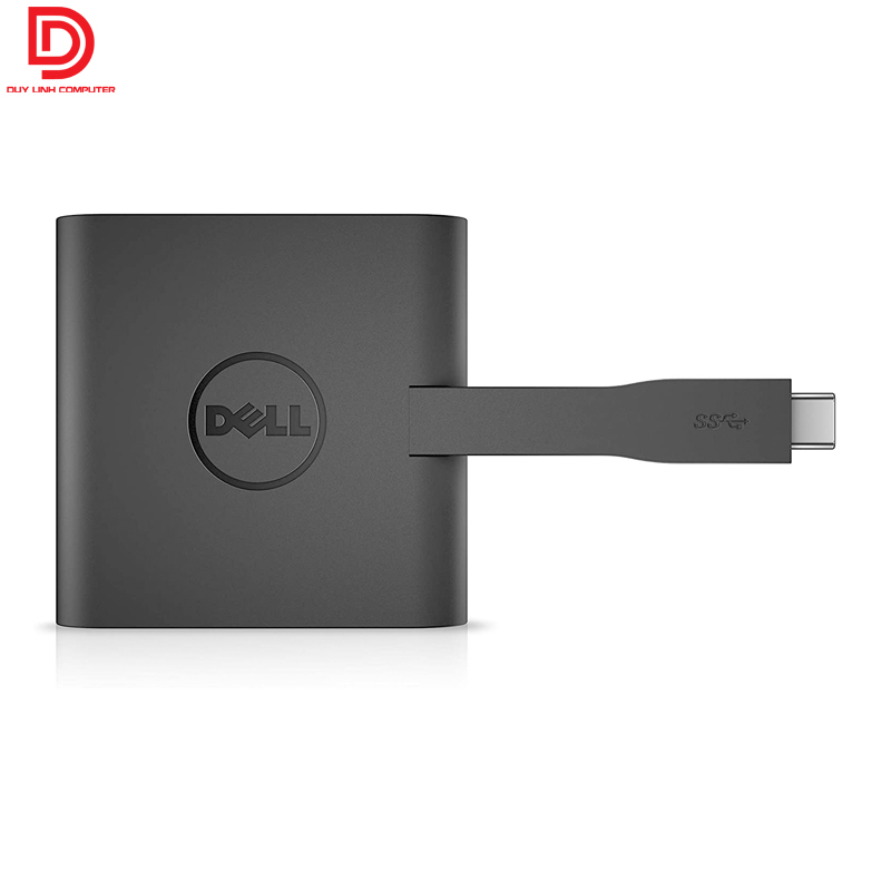 Bộ chuyển đổi Dell DA200 - USB Type C to HDMI, VGA, Lan, USB 3.0 chính hãng