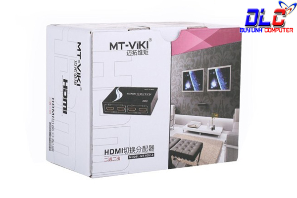 Bộ chia HDMI MT-VIKI (MT-HD2-2) 2 vào 2 ra chính hãng chất lượng cao