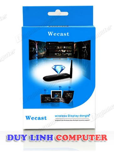 Wecast E3 - Kết nối HDMI không dây từ Mobile, Tablet, Laptop ra Tivi