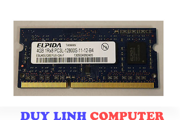 Ram Laptop ElPIDA 4GB DDR3 12800S