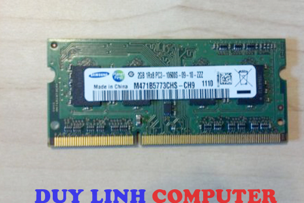 Ram Laptop SAMSUNG 2GB DDR3 BUS 1060mhz