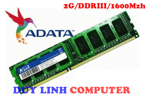 RAM ADATA 2GB DDR3/1600Mhz