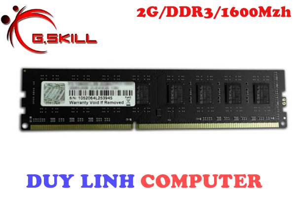 RAM G.SKILL NS 2GB/DDR3/1600Mhz