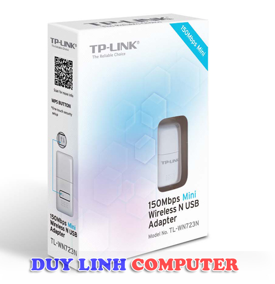 Bộ thu WiFi Tp-Link TL-WN723N - 150Mbps