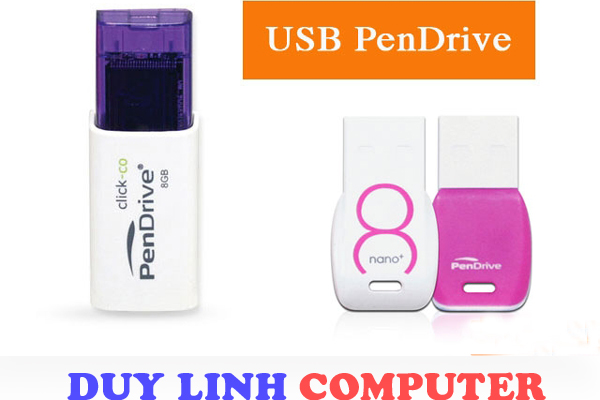 USB 8GB Pendrive - Pdusb Click