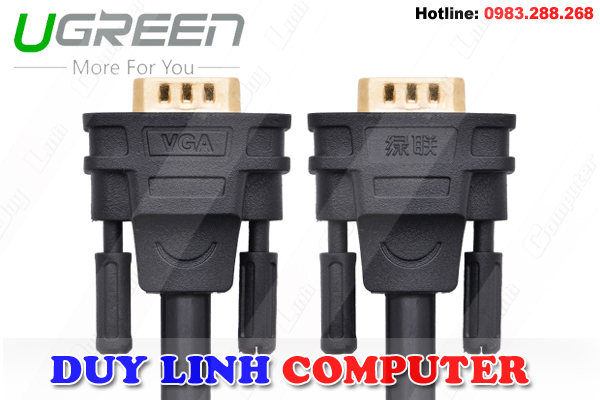 Cáp VGA 25M Chính hãng Ugreen UG-11639 hỗ trợ HD