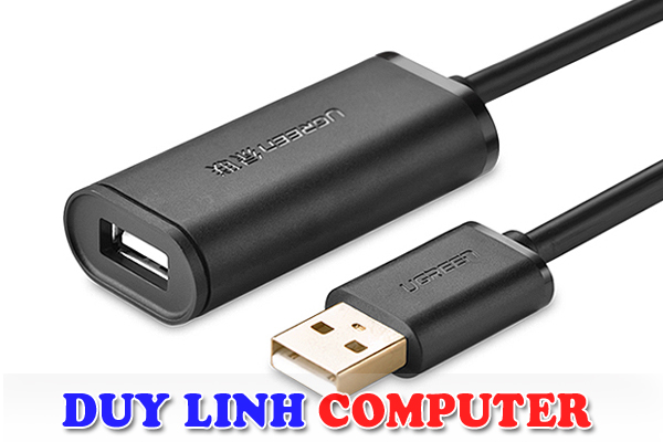 Cáp nối dài USB 2.0 25M mạ vàng, có IC khuếch đại tín hiệu Ugreen 10325