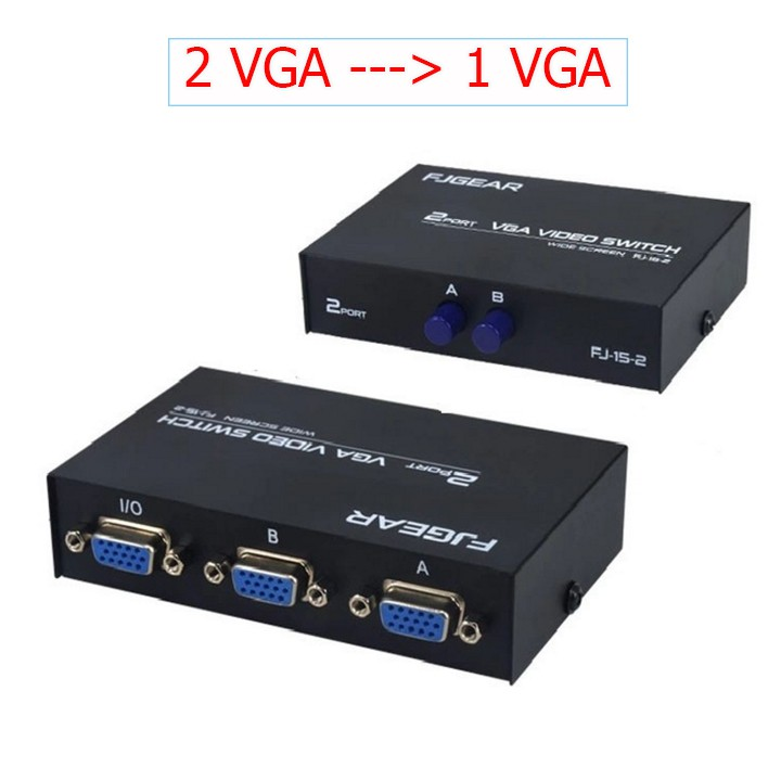 Bộ chia VGA 2 CPU ra 1 màn hình có ưu điểm gì?