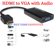 Hướng dẫn cách chuyển đổi từ Cáp HDMI sang VGA