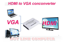 Hướng dẫn lắp đặt Bộ VGA to HDMI