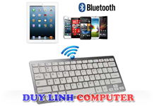 Bàn phím Bluetooth BK3001 dùng cho Máy tính bảng, Mobile, Laptop