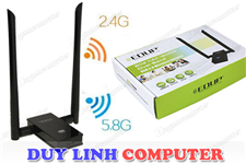 Bộ thu wifi hai băng tần kép 2.4G/5.8G EDUP EP-AC1605 tốc độ 1200Mb