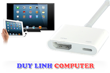 Cáp chuyển tín hiệu từ Iphone 5, Iphone 6, Ipad4,Ipad Mini , Ipad Air to HDMI chính hãng
