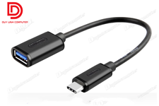 Cáp Unitek ( Y-C476BK ) USB Type C to USB 3.0 (đầu nối)