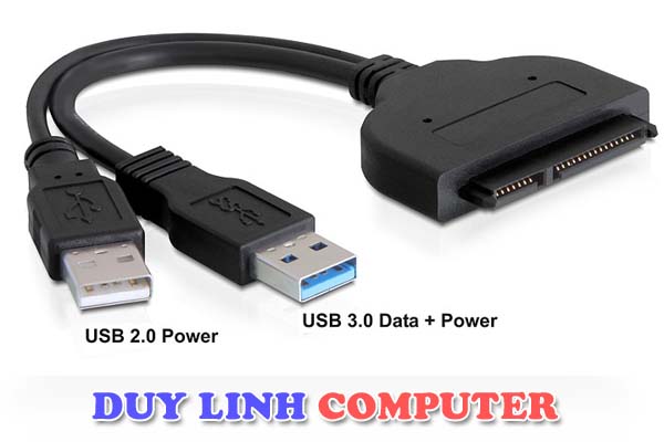 Cáp USB 3.0 to SATA - Cắm HDD trực tiếp không cần nguồn ngoài