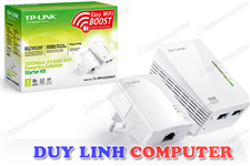 Tp-Link WPA2220KIT - Mở rộng Internet qua đường dây điện AV200 - 300Mbps