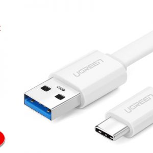 Cáp USB Type C to USB 3.0 dẹt dài 1m chính hãng Ugreen 10692