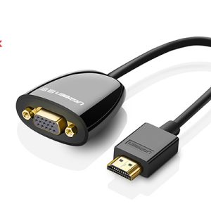 Cáp HDMI To VGA Ugreen 40253 (Không Hỗ trợ Audio)