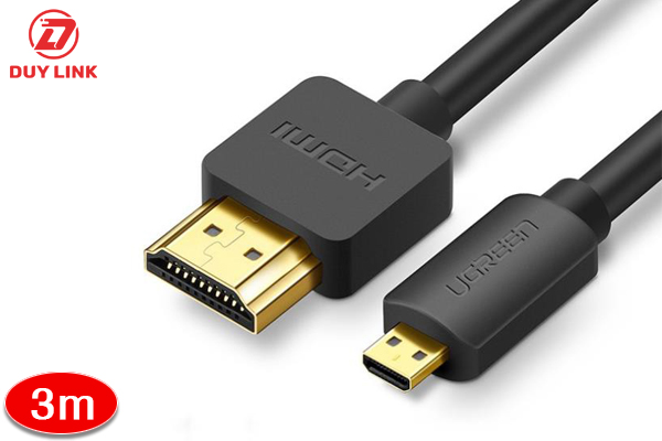 Cap Micro HDMI to HDMI dai 3m Ugreen 30104 0