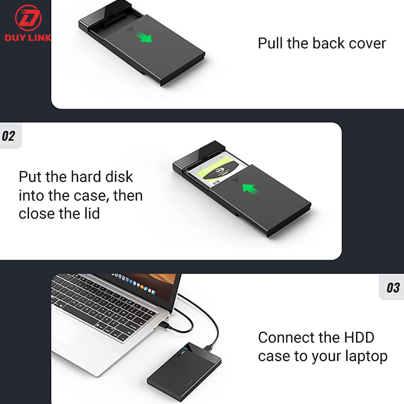 HDD Box USB 3.0 25 inch Ugreen 30847 3