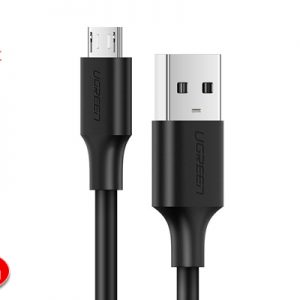 Cáp sạc micro USB dài 0,5m màu đen chính hãng Ugreen 60135
