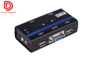 Auto USB+Audio+VGA KVM Switch 2Port chuyển mạch tự động 2 CPU ra 1 màn hình MT-VIKI MT-261KL