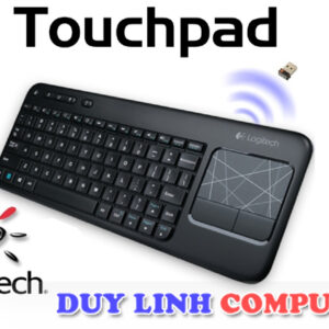 Bàn phím tích hợp chuột cảm ứng chính hãng Logitech K400R
