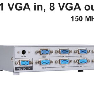 Bộ chia 1 máy tính ra 8 màn hình chính hãng Viki MT-1508