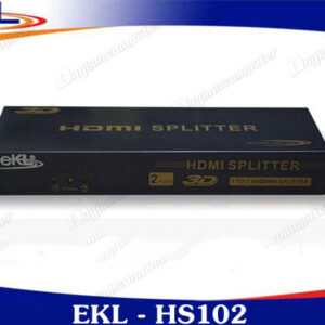Bộ chia HDMI 1 ra 2 EKL HS102 - hỗ trợ chuẩn 1.4v, 3D