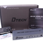 Bộ Chia HDMI 1 ra 4 Dtech DT-7144 chính hãng hỗ trợ 4Kx2K