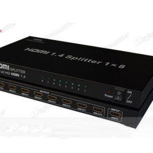 Bộ chia HDMI 1 ra 8 EKL HS108 Hỗ trợ 3D chuẩn 1.4v