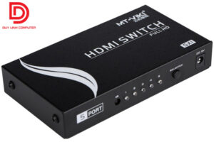 Bộ chia HDMI 5 vào 1 ra có điều khiển chính hãng MT VIKI SW501-MH
