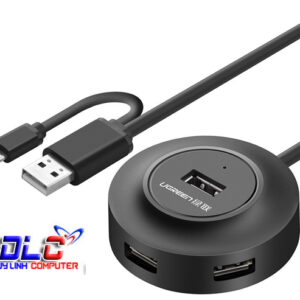Bộ chia USB 2.0 4 cổng + OTG UGREEN 20278