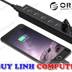 Bộ chia USB 7 cổng có nguồn Orico H7013-U3 chuẩn USB 3.0 chính hãng