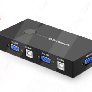 Bộ chuyển KVM 2 PC sang 1 Màn hình cao cấp Ugreen 30357